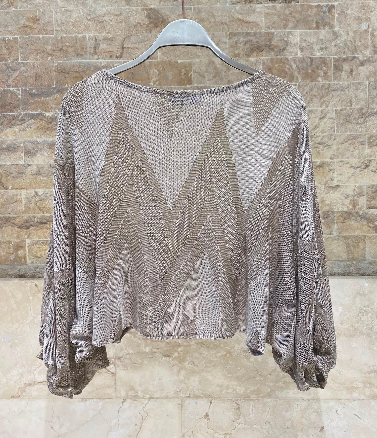 Knit Cropped Top TDM28126-6