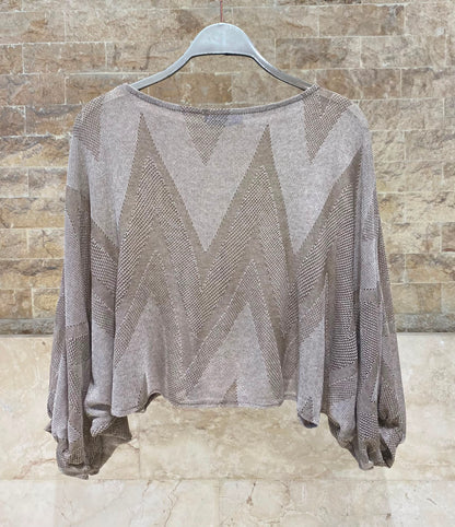 Knit Cropped Top TDM28126-6