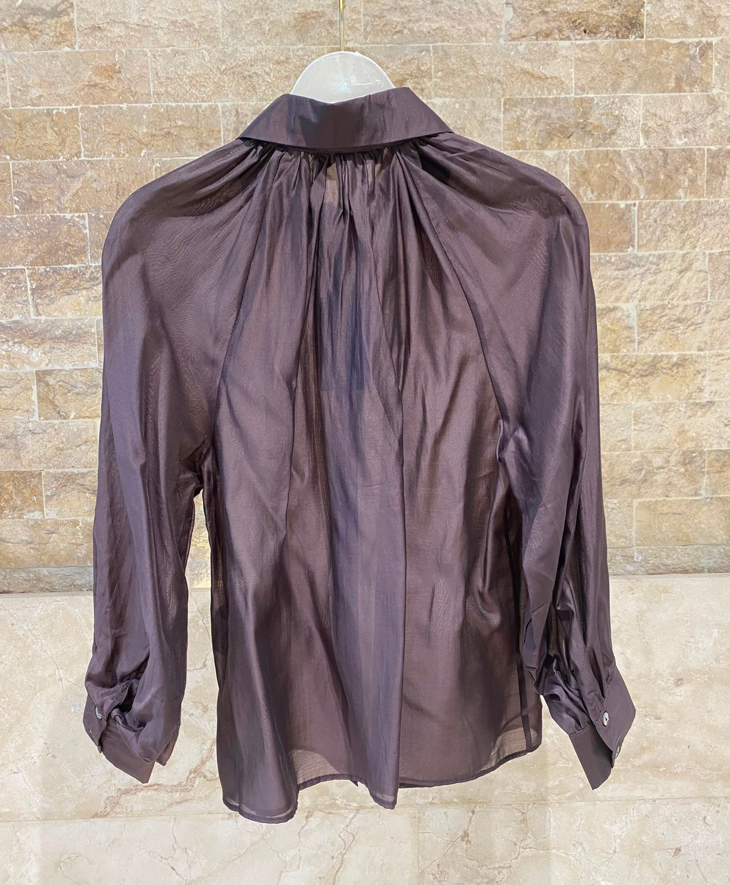 Oversized Sheer Shirt CVACM293