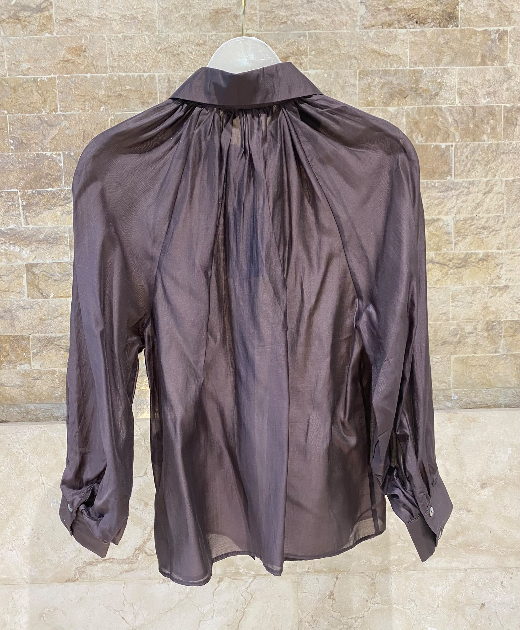 Oversized Sheer Shirt CVACM293