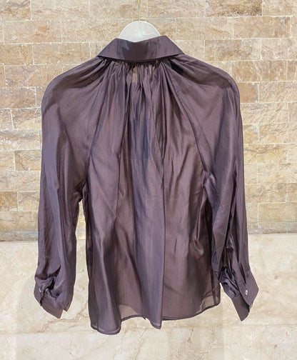 Oversized Sheer Shirt CVACM293