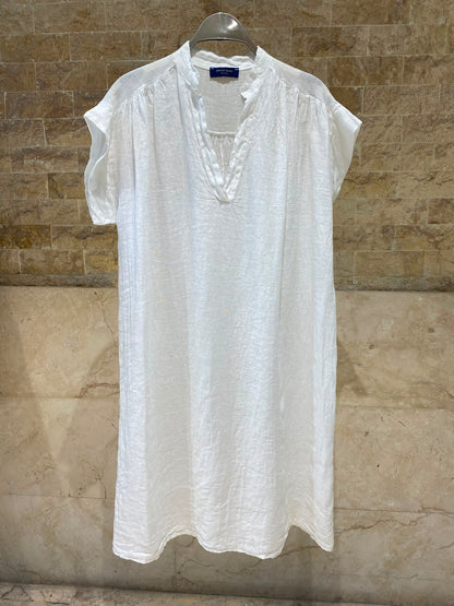 DB15237 Linen Tunic Dress