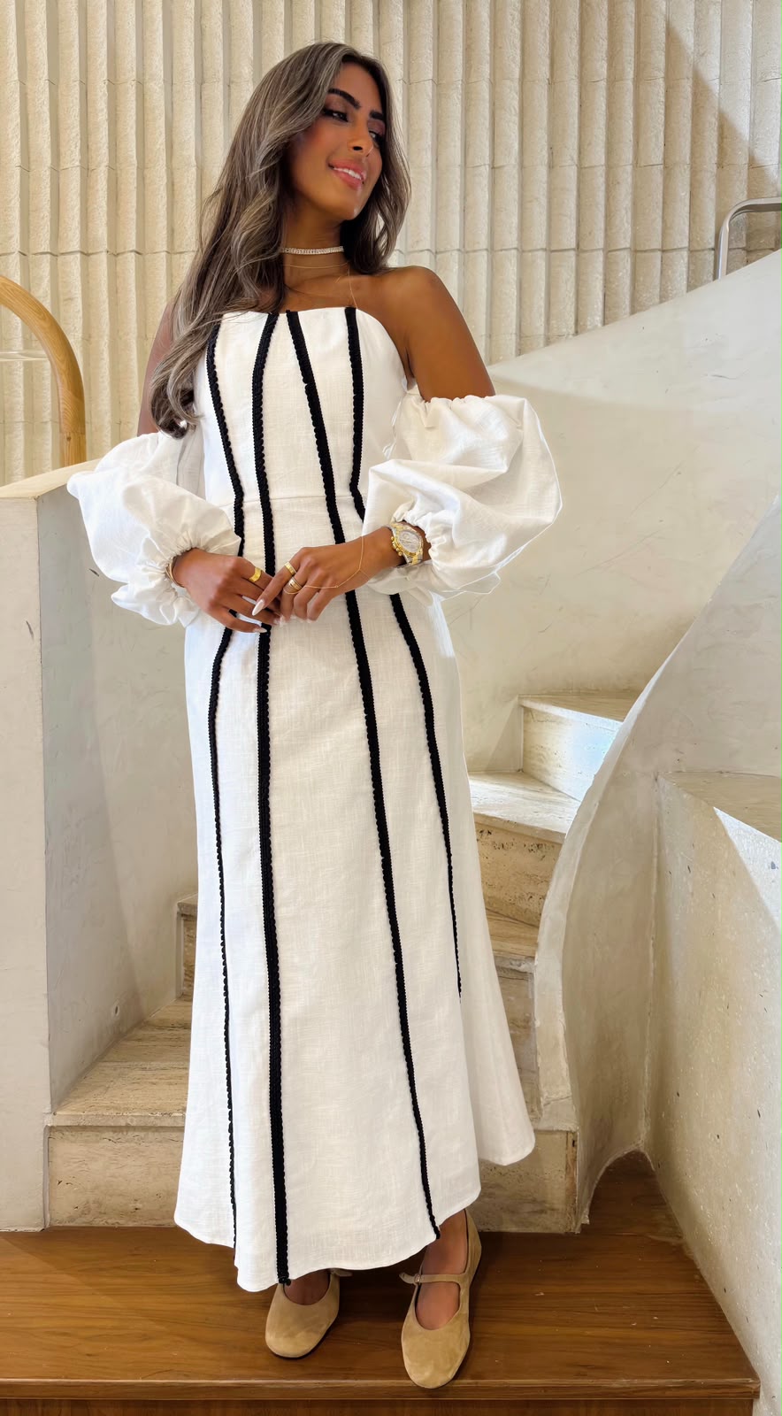 Anani Sweetheart Neckline Strapless Long Midi Dress