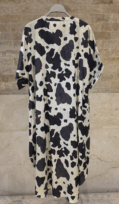 67958-0201 Animal Print Tunic Dress