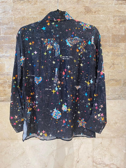 Constellation Print Shirt &amp; Pant Set 34073-34074