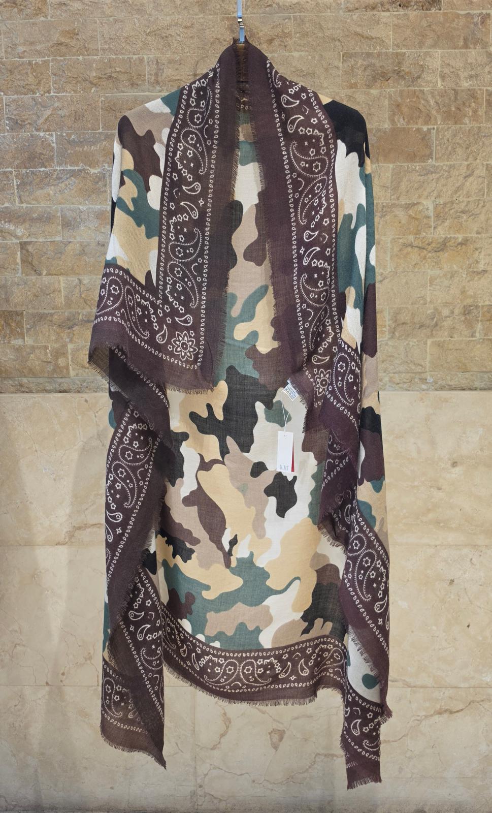 C23444 Camouflage Pattern Bandana Scarf