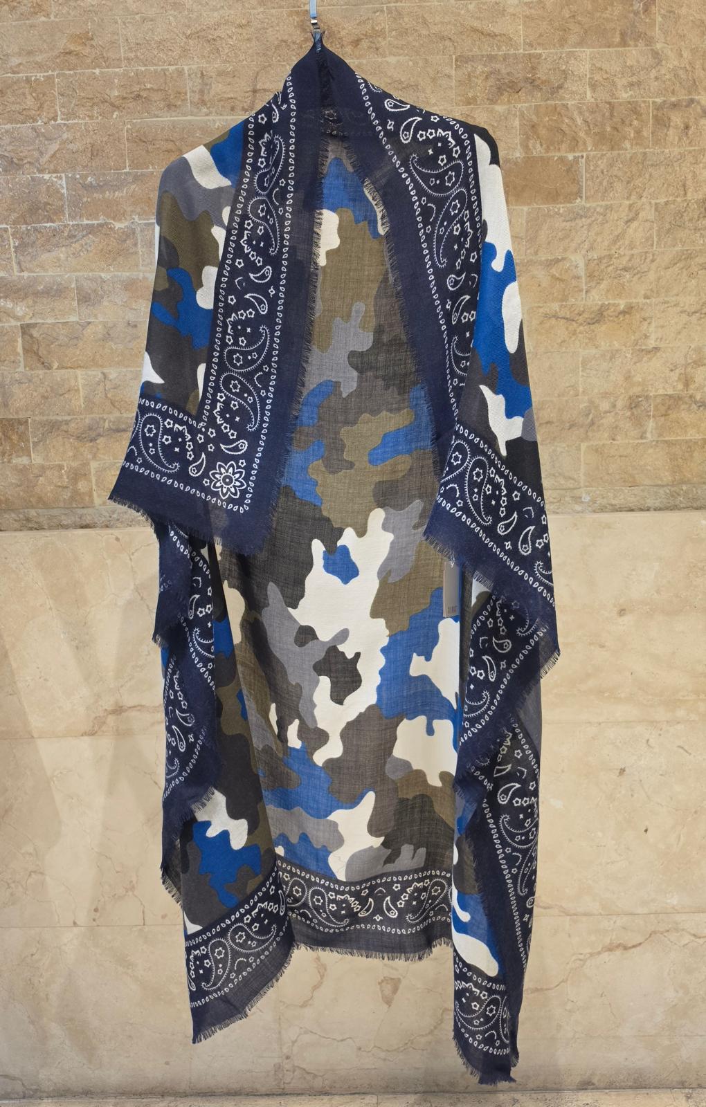 C23444 Camouflage Pattern Bandana Scarf
