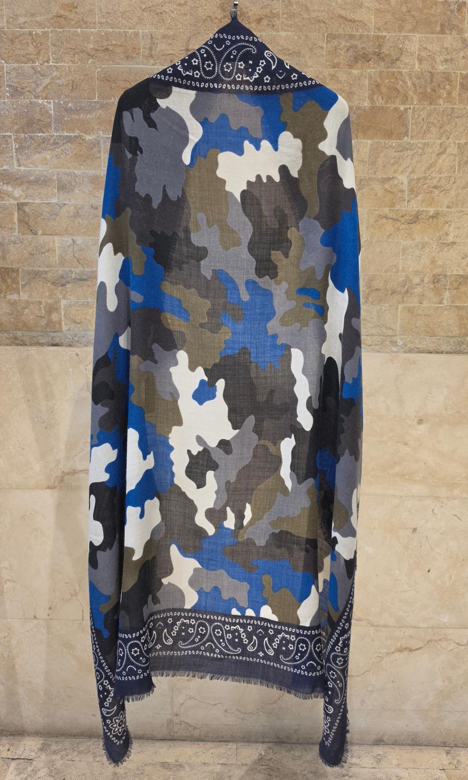 C23444 Camouflage Pattern Bandana Scarf