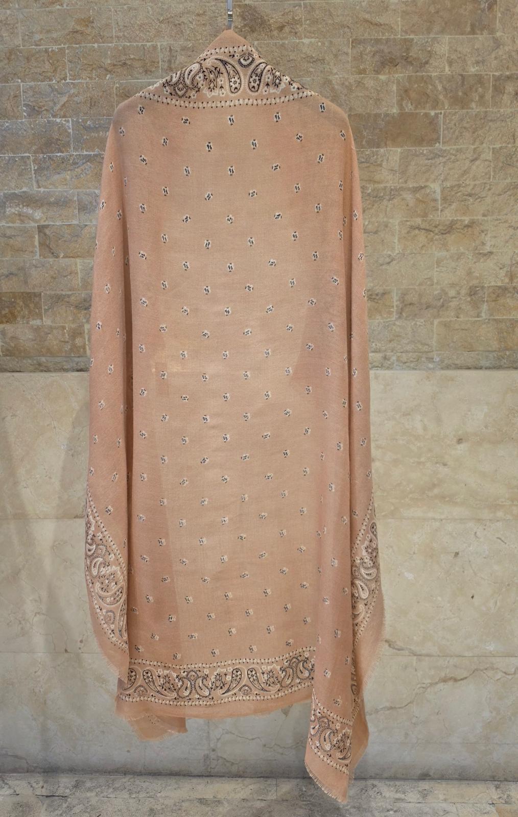C211065 Square Bandana Dot Scarf