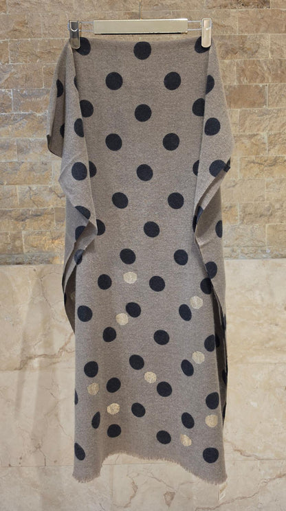 C211061 Big Polka-dot Scarf