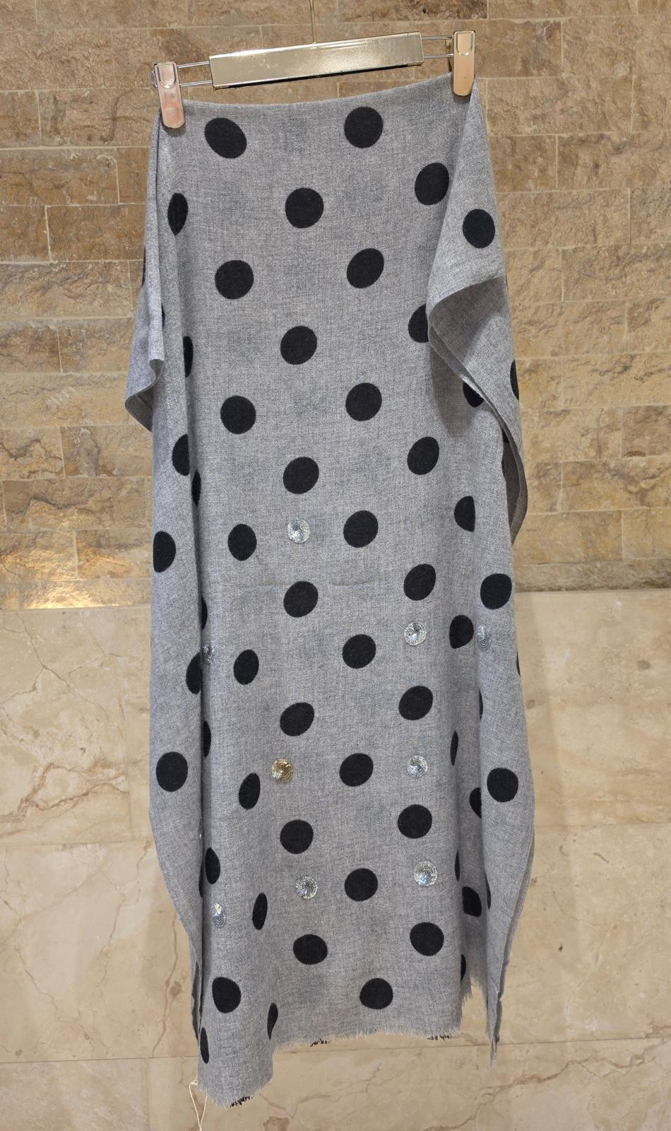 C2059 Polka dot Scarf