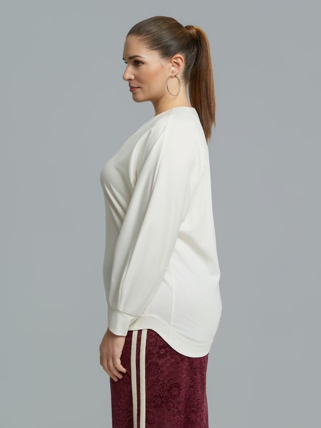V-Neck Relaxed Fit Blouse 8601.1058