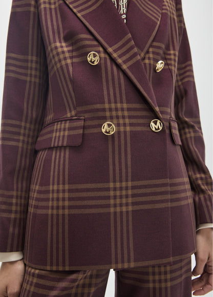 MF2602016/4012 Checked Plaid Jacket and Pant Sets