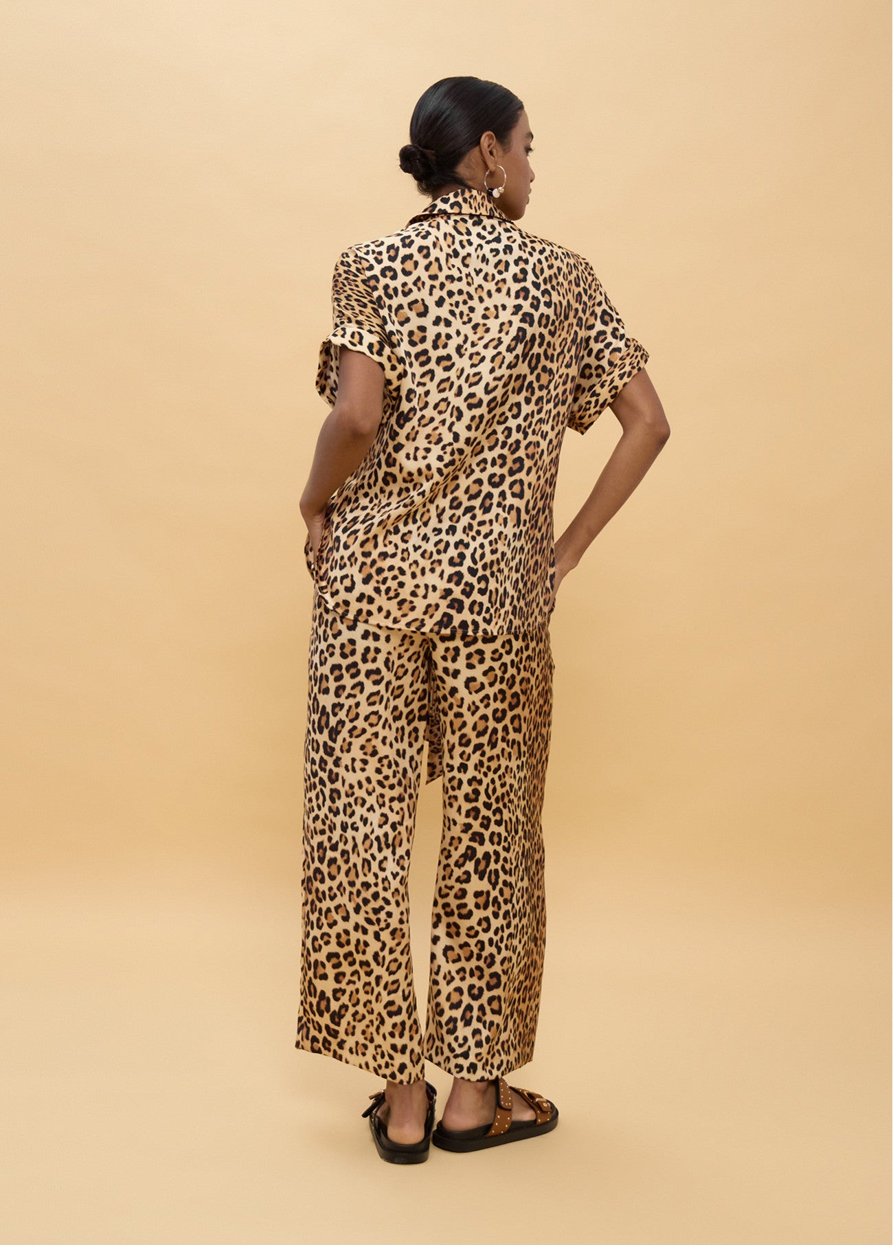 LS2614007 Animal Print Pants
