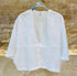 EA-24S-576 Embroidered Short Mushroom Top