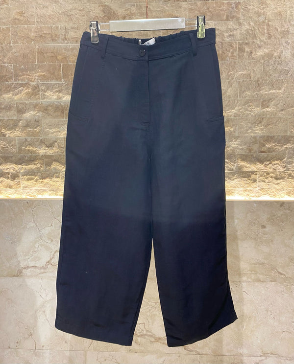 24S-8124 Linen Cropped Pants سروال قصير من الكتان