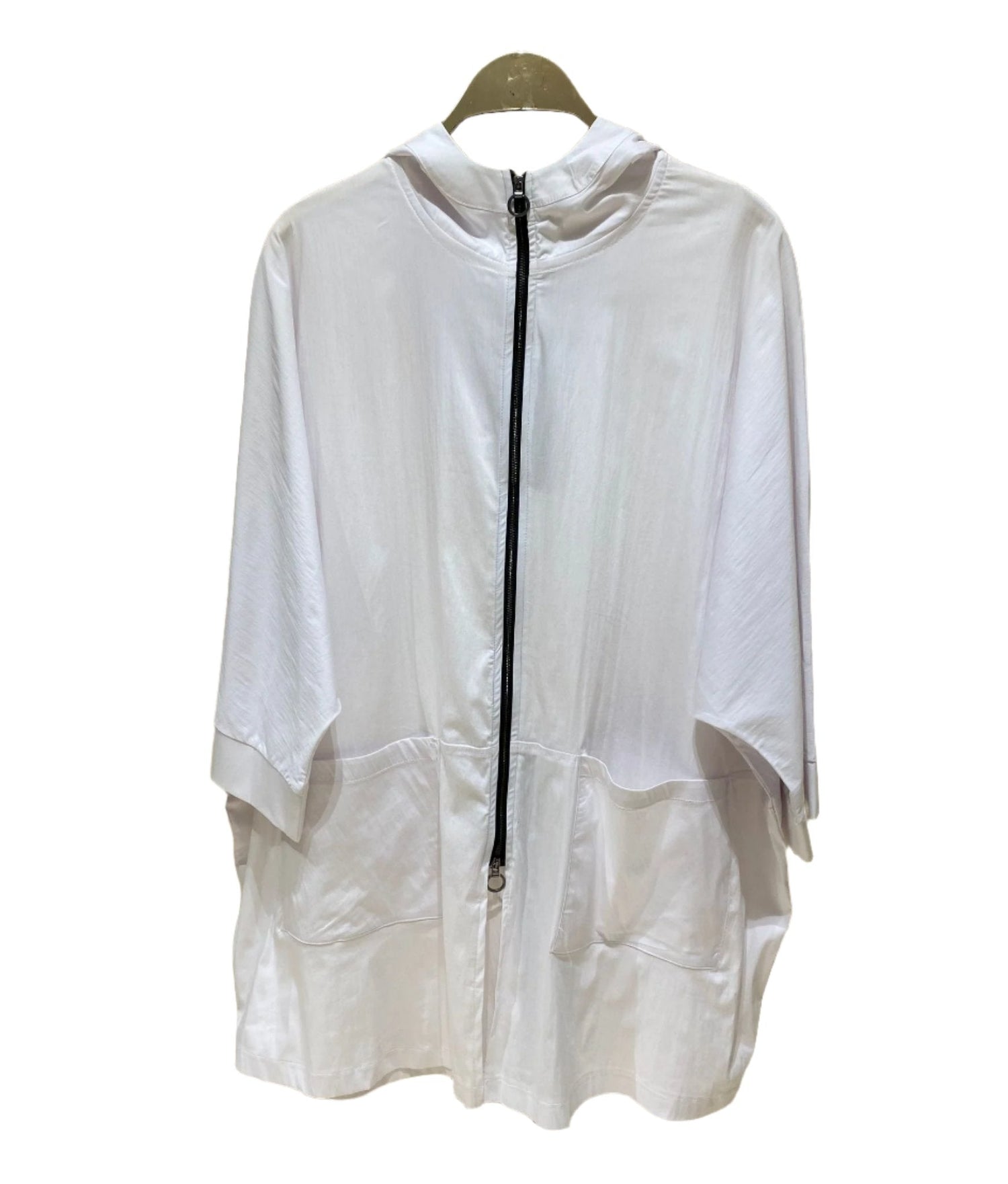 24Y235211 Zippered Oversized Hoodie Jacket