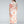 Striped Midi Dress with Flower Patches - 32275