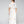 V Neck Crossover Printed Long Dress - 32346