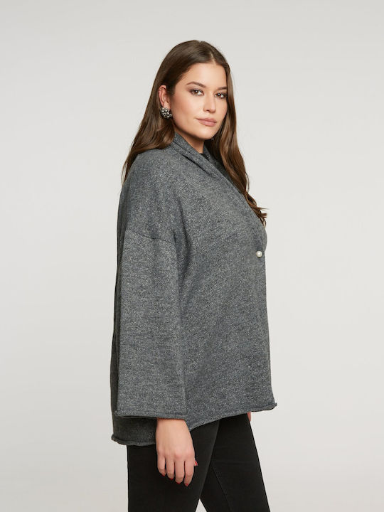 8401.5028 Lurex Shiny Knit Cardigan كارديجان لوركس لامع محبوك