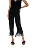 Monochrome Knit Cropped Pants - MS2414001