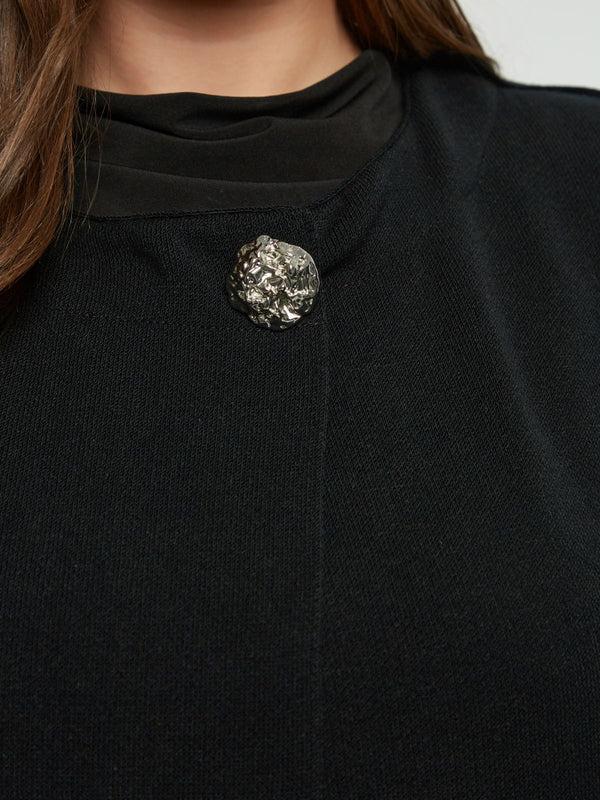 8401.5025 Draped Long Line Knit Cardigan كارديجان محبوك طويل منسدل