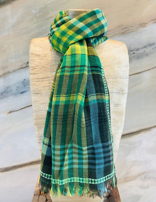 AM-SI2502 Checkered Scarf وشاح متقلب