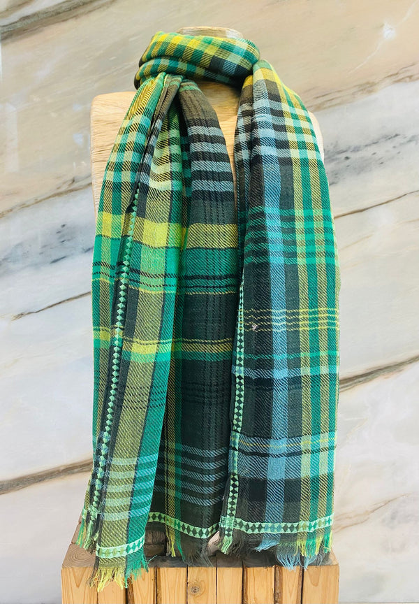 AM-SI2502 Checkered Scarf وشاح متقلب