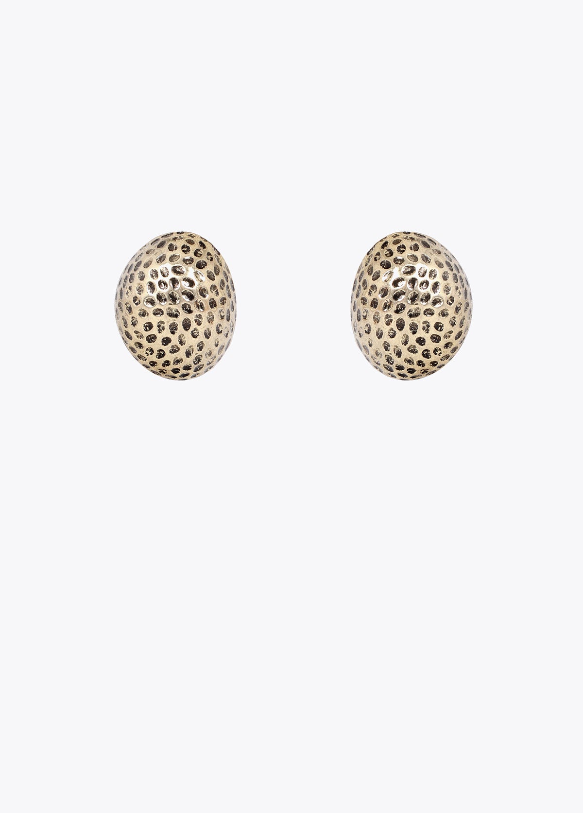 LF2603045 Hammered Ball Earrings