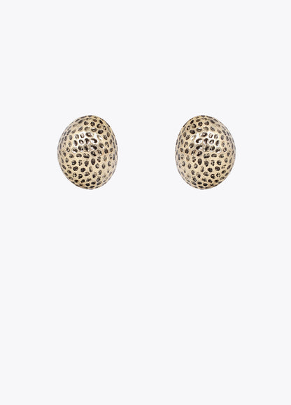 LF2603045 Hammered Ball Earrings