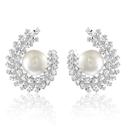 Perla &amp; Baroque Pearl Earrings