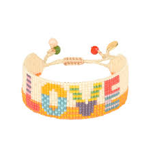 Lovely B-M 10627 Wide Braided Thread Bracelet - Brown Loft
