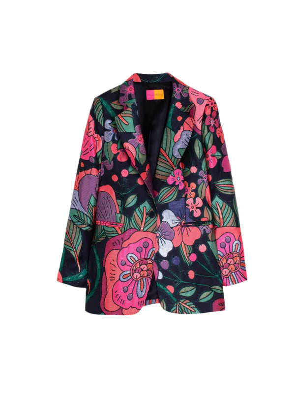 31787 (Jacket Jacquard Flower) جاكيت جاكار زهرة