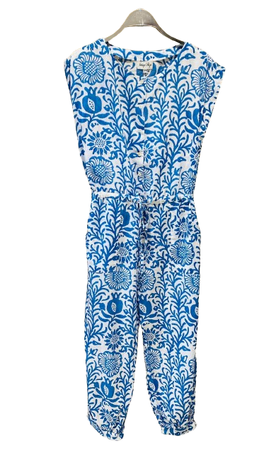 VIR808A Printed Jumpsuit بذلة مطبوعة