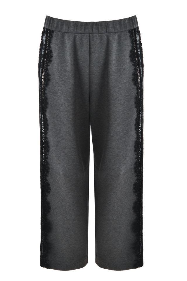 Lace Detail Zip-Up Tracksuit Set 8601.4019/2061
