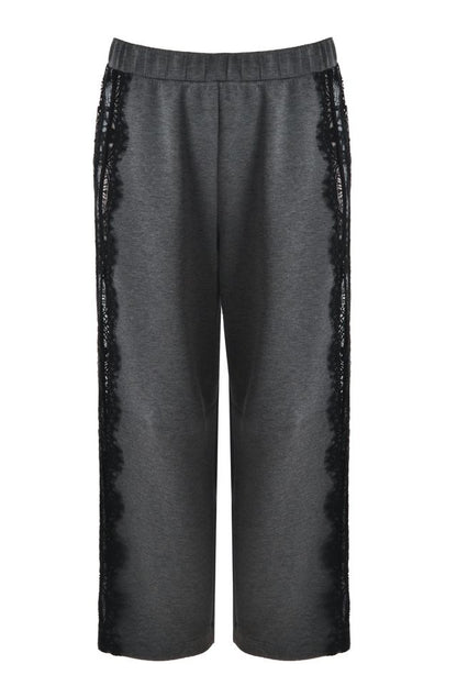 Lace Detail Zip-Up Tracksuit Set 8601.4019/2061