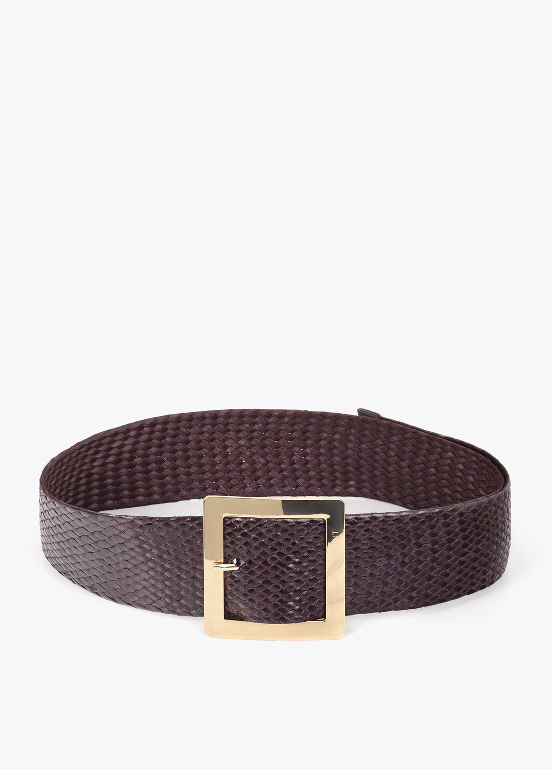 LF2606001 Braided Faux Leather Belt