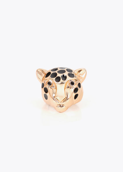 LF2603025 Leopard Head Ring