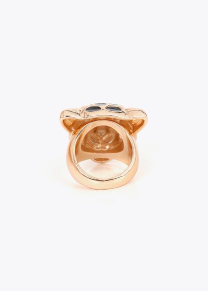 LF2603025 Leopard Head Ring
