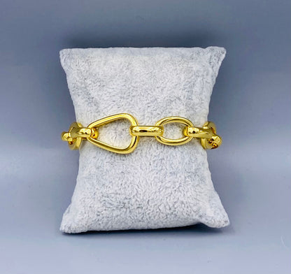 Oval Link Bracelet - NF1064B-1A