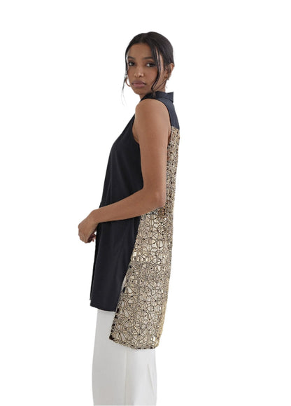 Long Sleeveless Shirt - MS2415008