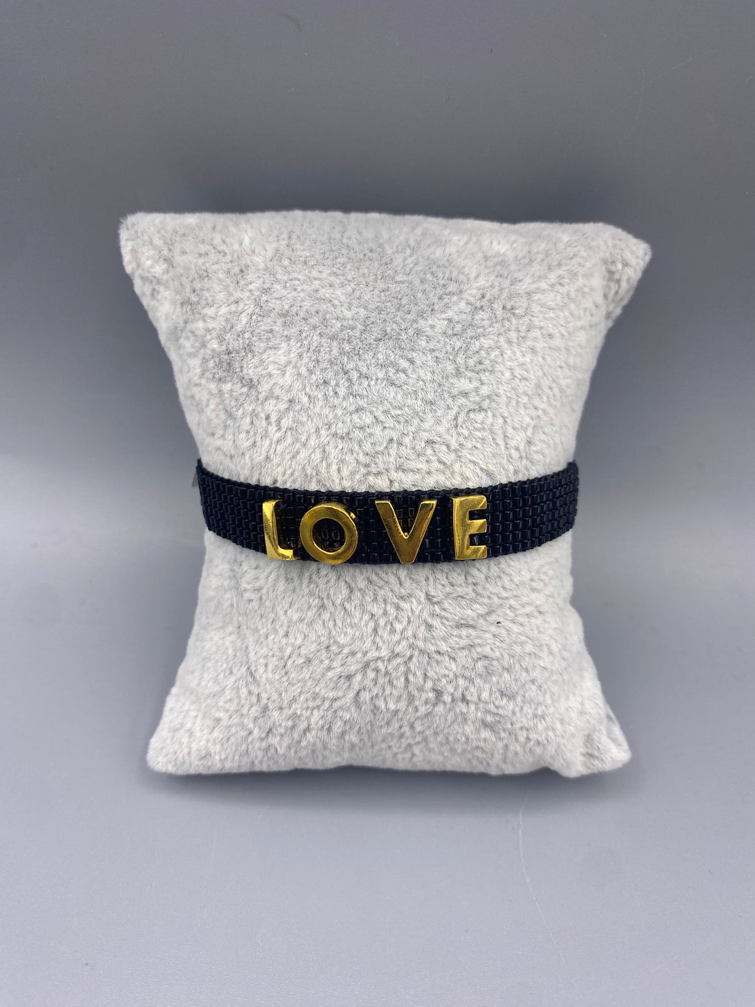 Love Letters B-GP-S 11296 Braided Beads Bracelet - Brown Loft