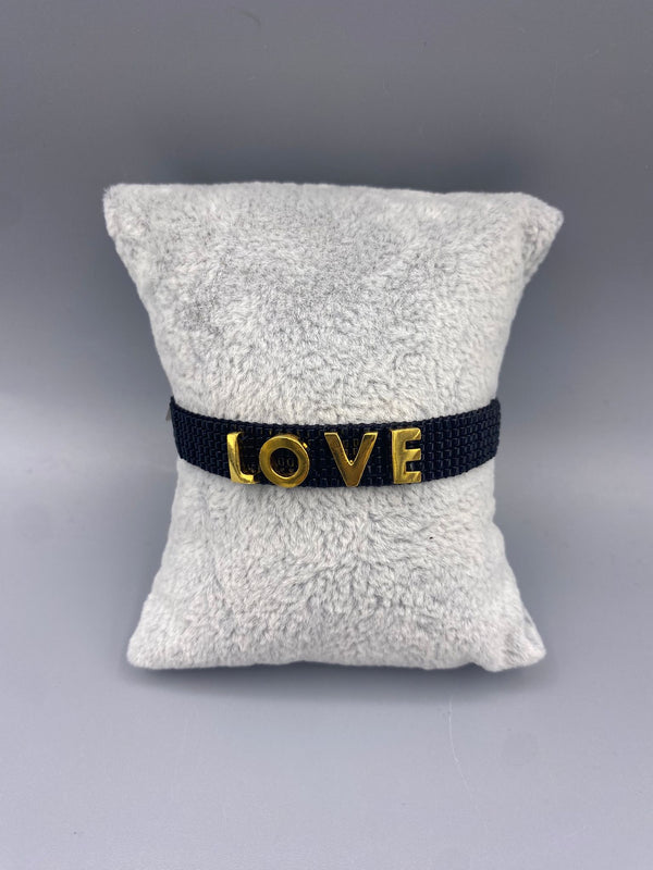 Love Letters B-GP-S 11296 سوار من الخرز المضفر