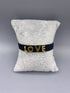 Love Letters B-GP-S 11296 Braided Beads Bracelet - Brown Loft
