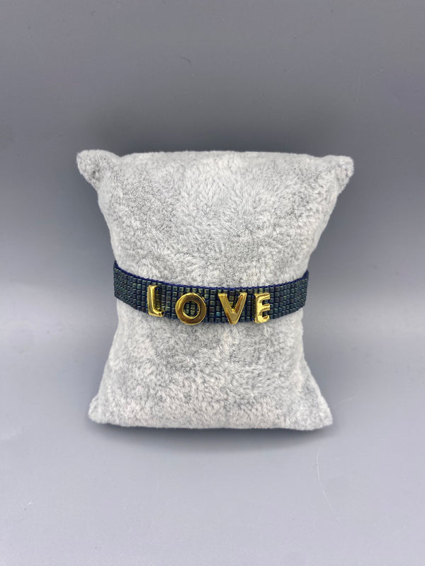 Love Letters B-GP-S 11296 سوار من الخرز المضفر