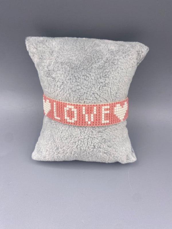 LOVE 7.0 S سوار من خرز الخيوط المضفرة