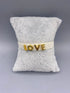 Love Letters B-GP-S 11296 Braided Beads Bracelet - Brown Loft