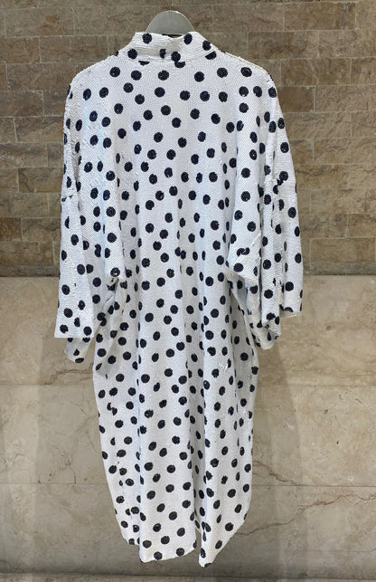 Lunar Polka Dots Sequins Cardigan كارديجان منقط ومزين بالترتر