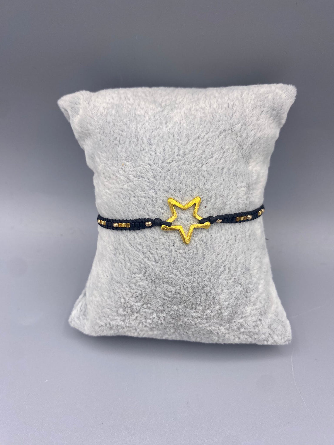 Melted Star GP-XS Braided Thread Bracelet - Brown Loft