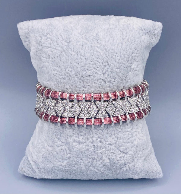 Diamond Zigzag in M.Pink
